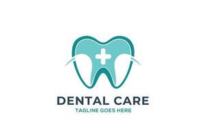 moderno logotipo do uma dental clínica vetor