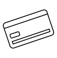 crédito cartão ícone débito cartão ícone vetor