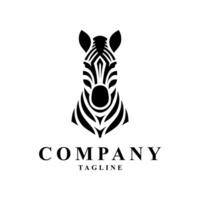 zebra logotipo Projeto vetor