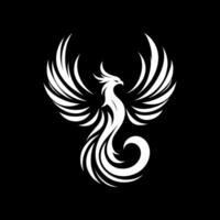 design do logotipo da Phoenix vetor