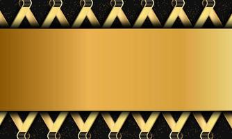 fundo dourado abstrato com elemento dourado e textura, conceito de fundo de luxo. adequado para vários projetos de plano de fundo, modelo, banner, cartaz, apresentação, etc. vetor