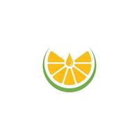 ilustração em vetor ícone logotipo laranja