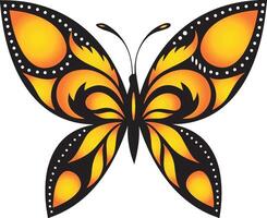 logotipo do ícone de borboleta vetor