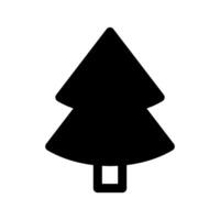 Natal árvore ícone símbolo Projeto ilustração vetor