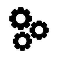 configuração ícone símbolo Projeto ilustração vetor