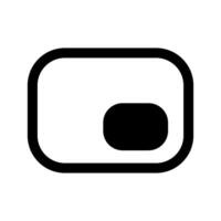 mini jogador ícone símbolo Projeto ilustração vetor