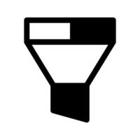 filtro ícone símbolo Projeto ilustração vetor