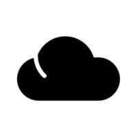 nuvem ícone símbolo Projeto ilustração vetor