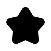 Estrela ícone símbolo Projeto ilustração vetor