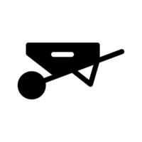 carrinho de mão ícone símbolo Projeto ilustração vetor