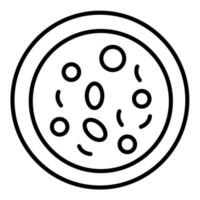 ícone de linha de células vetor