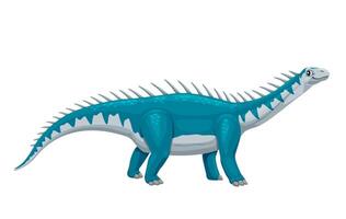desenho animado barapasaurus dinossauro personagem vetor