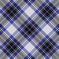 padrão xadrez tartan com textura. vetor