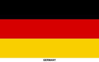 bandeira do Alemanha, Alemanha nacional bandeira vetor