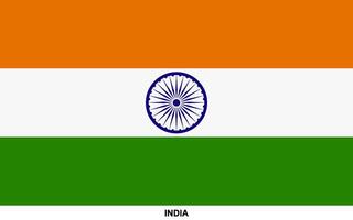 bandeira do Índia, Índia nacional bandeira vetor