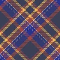 tartan xadrez desatado padronizar. tecido de algodão padrões. para lenço, vestir, saia, de outros moderno Primavera outono inverno moda têxtil Projeto. vetor