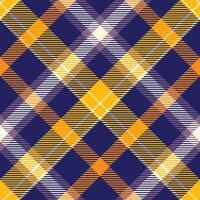 clássico escocês tartan Projeto. tradicional escocês xadrez fundo. tradicional escocês tecido tecido. lenhador camisa flanela têxtil. padronizar telha amostra incluído. vetor