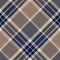 tartan xadrez desatado padronizar. xadrez padronizar desatado. para lenço, vestir, saia, de outros moderno Primavera outono inverno moda têxtil Projeto. vetor