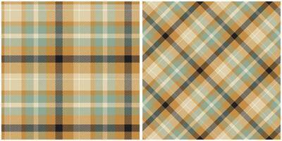 xadrez padrões desatado. tabuleiro de damas padronizar tradicional escocês tecido tecido. lenhador camisa flanela têxtil. padronizar telha amostra incluído. vetor