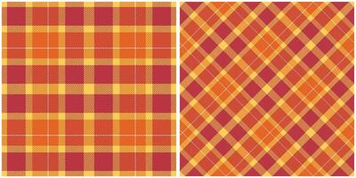 xadrez padrões desatado. clássico escocês tartan Projeto. tradicional escocês tecido tecido. lenhador camisa flanela têxtil. padronizar telha amostra incluído. vetor