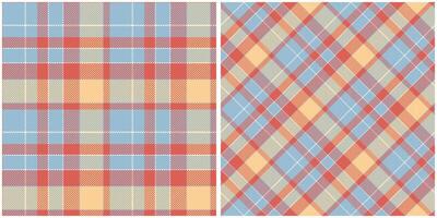 tartan padronizar desatado. pastel escocês xadrez, modelo para Projeto ornamento. desatado tecido textura. vetor