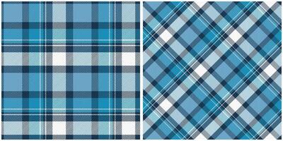 tartan xadrez desatado padronizar. xadrez padronizar desatado. tradicional escocês tecido tecido. lenhador camisa flanela têxtil. padronizar telha amostra incluído. vetor