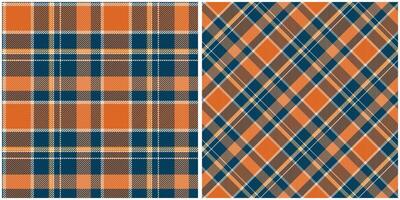 clássico escocês tartan Projeto. tecido de algodão padrões. para camisa impressão, roupas, vestidos, toalhas de mesa, cobertores, roupa de cama, papel, colcha, tecido e de outros têxtil produtos. vetor