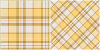 tartan padronizar desatado. pastel clássico pastel escocês tartan Projeto. desatado tartan ilustração conjunto para lenço, cobertor, de outros moderno Primavera verão outono inverno feriado tecido imprimir. vetor