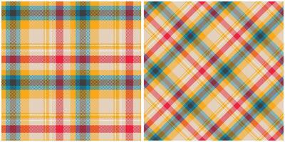 clássico escocês tartan Projeto. tradicional escocês xadrez fundo. modelo para Projeto ornamento. desatado tecido textura. vetor