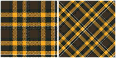 tartan xadrez desatado padronizar. escocês tartan desatado padronizar. modelo para Projeto ornamento. desatado tecido textura. ilustração vetor