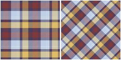 tartan xadrez padronizar desatado. clássico xadrez tartan. modelo para Projeto ornamento. desatado tecido textura. ilustração vetor