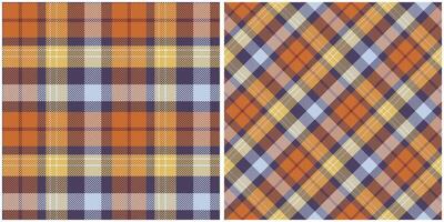 tartan xadrez padronizar desatado. tecido de algodão padrões. para lenço, vestir, saia, de outros moderno Primavera outono inverno moda têxtil Projeto. vetor