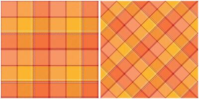 escocês tartan xadrez desatado padrão, tecido de algodão padrões. modelo para Projeto ornamento. desatado tecido textura. ilustração vetor