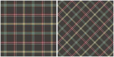 escocês tartan xadrez desatado padrão, clássico xadrez tartan. modelo para Projeto ornamento. desatado tecido textura. ilustração vetor