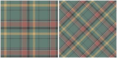 escocês tartan xadrez desatado padrão, tartan xadrez padronizar desatado. modelo para Projeto ornamento. desatado tecido textura. ilustração vetor