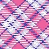 xadrez padronizar desatado. clássico xadrez tartan tradicional escocês tecido tecido. lenhador camisa flanela têxtil. padronizar telha amostra incluído. vetor