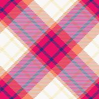 xadrez padronizar desatado. tradicional escocês xadrez fundo. tradicional escocês tecido tecido. lenhador camisa flanela têxtil. padronizar telha amostra incluído. vetor