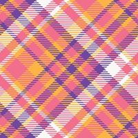 xadrez padrões desatado. escocês tartan padronizar desatado tartan ilustração conjunto para lenço, cobertor, de outros moderno Primavera verão outono inverno feriado tecido imprimir. vetor