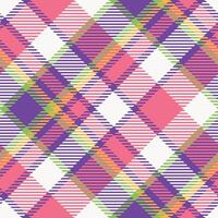 xadrez padrões desatado. tartan desatado padronizar para lenço, vestir, saia, de outros moderno Primavera outono inverno moda têxtil Projeto. vetor