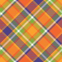 escocês tartan padronizar. xadrez padronizar desatado para lenço, vestir, saia, de outros moderno Primavera outono inverno moda têxtil Projeto. vetor