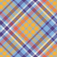 escocês tartan padronizar. tartan xadrez desatado padronizar. tradicional escocês tecido tecido. lenhador camisa flanela têxtil. padronizar telha amostra incluído. vetor