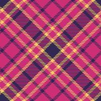 escocês tartan desatado padronizar. escocês xadrez, tradicional escocês tecido tecido. lenhador camisa flanela têxtil. padronizar telha amostra incluído. vetor