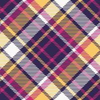 escocês tartan desatado padronizar. escocês xadrez, flanela camisa tartan padrões. na moda azulejos para papeis de parede. vetor