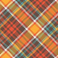 tartan padronizar desatado. doce doce xadrez padronizar para lenço, vestir, saia, de outros moderno Primavera outono inverno moda têxtil Projeto. vetor