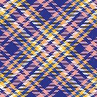 escocês tartan xadrez desatado padrão, tartan desatado padronizar. para camisa impressão, roupas, vestidos, toalhas de mesa, cobertores, roupa de cama, papel, colcha, tecido e de outros têxtil produtos. vetor