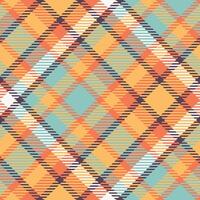 escocês tartan padronizar. tecido de algodão padrões tradicional escocês tecido tecido. lenhador camisa flanela têxtil. padronizar telha amostra incluído. vetor