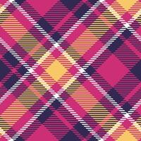 escocês tartan desatado padronizar. escocês xadrez, flanela camisa tartan padrões. na moda azulejos para papeis de parede. vetor