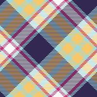 escocês tartan desatado padronizar. tradicional escocês xadrez fundo. tradicional escocês tecido tecido. lenhador camisa flanela têxtil. padronizar telha amostra incluído. vetor