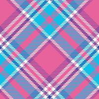 clássico escocês tartan Projeto. tradicional escocês xadrez fundo. tradicional escocês tecido tecido. lenhador camisa flanela têxtil. padronizar telha amostra incluído. vetor