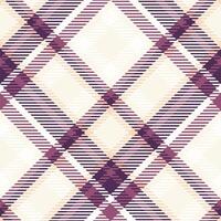 tartan xadrez desatado padronizar. escocês tartan desatado padronizar. modelo para Projeto ornamento. desatado tecido textura. ilustração vetor